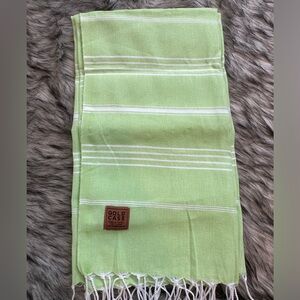 Gold Case Cotton Striped Turkish Towel
